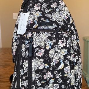 Vera Bradley Iconic Sling Backpack Holland Garden